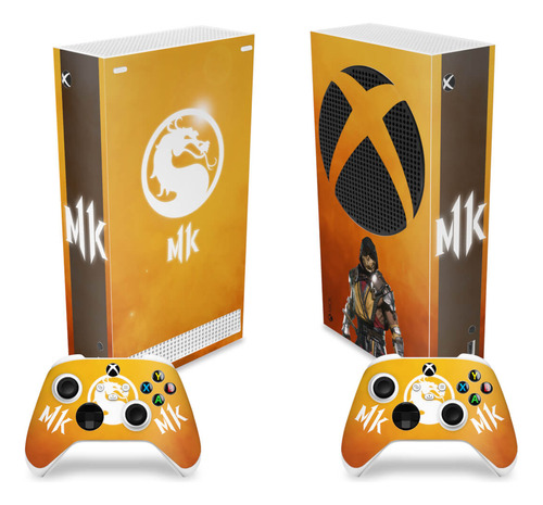 Skin Para Xbox Series S Adesivo Vertical - Modelo 013