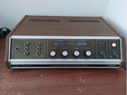 Amplificador Vintage Estereo Am60 Bgh