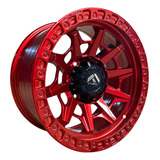 4 Rines Hyper Red 17 6x139.7 Toyota Hilux, Ford Ranger