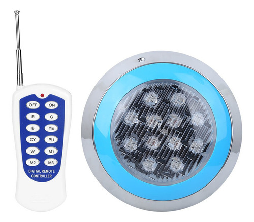 12led 12w Ac12v Piscina Luz De Pared De La Piscina Control