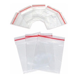 Saco Saquinho Zip Lock Hermético Biju 6x9 C/ 200un Plástico