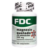 Magnesio Quelado 500 Mg X 100 Comprimidos Fdc