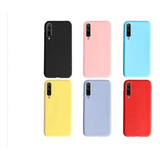 Funda Silicone Case Huawei Y9s + Vidrio Templad 5d 