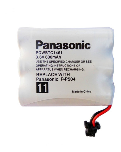 Pila Batería P-p504 Para Teléfono Inalámbrico Panasonic 3.6v