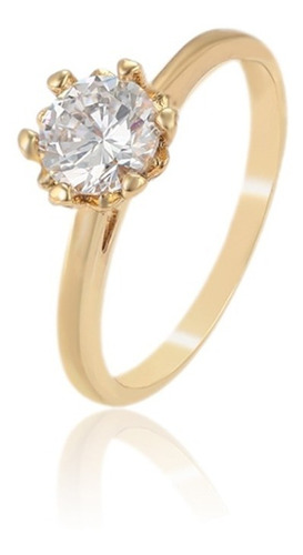 Anillo Oro 14k Lam Compromiso Novio Pareja Amor Regalo Moda