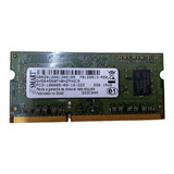 Memoria Notebook 2gb Ddr3 Pc3 10600s 1333mhz 