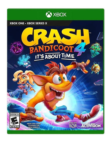 Crash Bandicoot 4: Its About Time  Standard Edition Activision Xbox Series X|s Digital