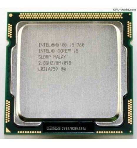 Processador Intel Core I5-760 8m Cache 2.80 Ghz Lga 1156 Box