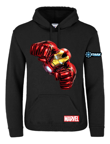 Sudera Iron-man Marvel Clasica Industrias Stark4 | Meses sin interés
