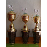 Trofeo De Gallos Tercia De Copas De 70, 75, Y 80, Cm 