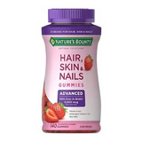 Suplemento En Gomitas Nature's Bounty  Hair, Skin And Nails Hair, Skin & Nails Advanced Biotina