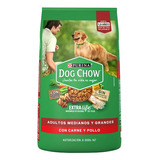 Dog Chow Croquetas Adulto Razas Medianas Y Grandes 25 Kg
