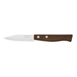 Cuchillo Mondador Mango Madera Acero Inoxidable Tramontina 