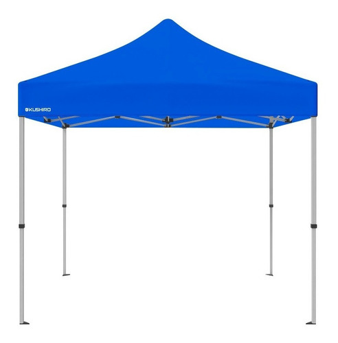 Gazebo 3x3m Aluminio Azul Kushiro Autoarmable Plegable