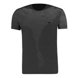 Camiseta Masculina Ogochi Manga Curta Casual Mescla 6484002 