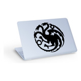 Sticker Decorativo Para Notebook Diseño Targaryen
