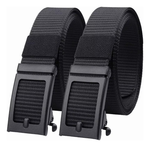 2pack Cinturones Tácticos Militar De Nylon Ajustables 125cm