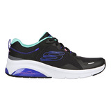 Tenis Mujer Skechers Air Extreme  2.0 - Negro-azul