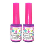 2 Base Fortalecedora De Unhas Nutribomba Crescimento De Unha