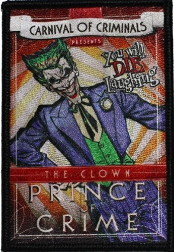 Batman Dc Comics Joker Patch