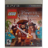 Lego Pirates Of The Caribbean Ps3 Original Em Disco