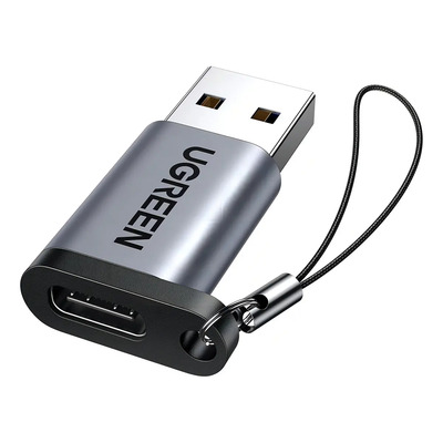 Adaptador Ugreen USB 3.0 Macho a USB-C 3.1 Tipo C Hembra Carga y Sincronización de Datos Admite Corriente de 3A Transferencia de hasta 5 Gbps Amplia Compatibilidad Chip VL160 Caja de Aluminio | MercadoLibre