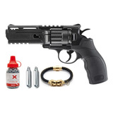 Revolver Umarex Brodax Pistola Postas Balines Co2 Mxp Bbs