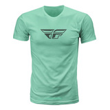 Fly Racing Camiseta F-wing, Salvia/gris