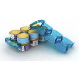 Pantry Pack Organizador De Latas De Comida, 5.5 Oz, Azul
