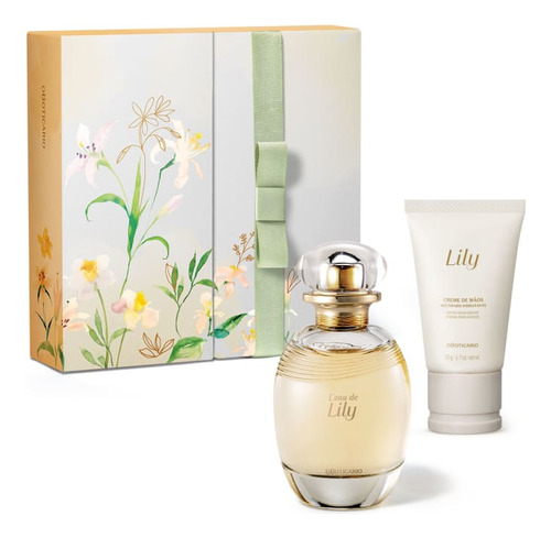 Kit Presente Dia Das Mães Perfume  L'eau De Lily (2 Itens)