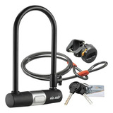  Combo Antirrobo Bici Ue |  U-lock Con Cable Compatible Con 