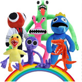 Rainbow Friends Jogo De Terror Brinquedos De Pelúcia,7 Peças