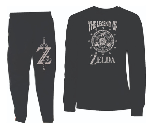 Conjuntos Sudadera Cr Y Jogger The  Legend Of Zelda 