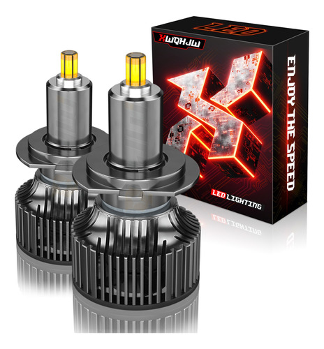 Kit De Focos Led 9005 9006 9012 H1 H7 H8 360° De 6 Caras