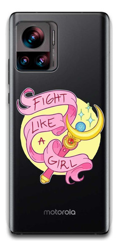 Funda Sailor Moon 3 Transparente Para Motorola Todos