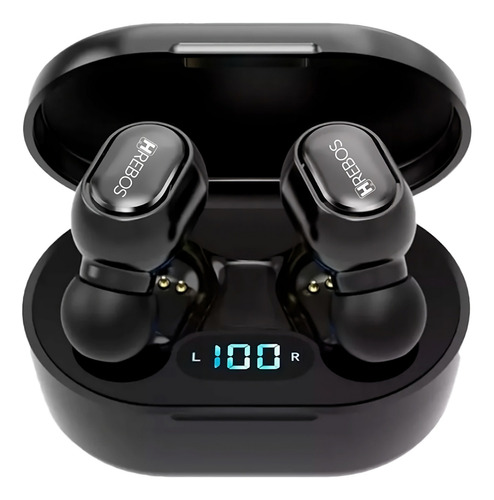 Fone De Ouvido Wireless S/ Fio Bluetooth Earbuds Hrebos