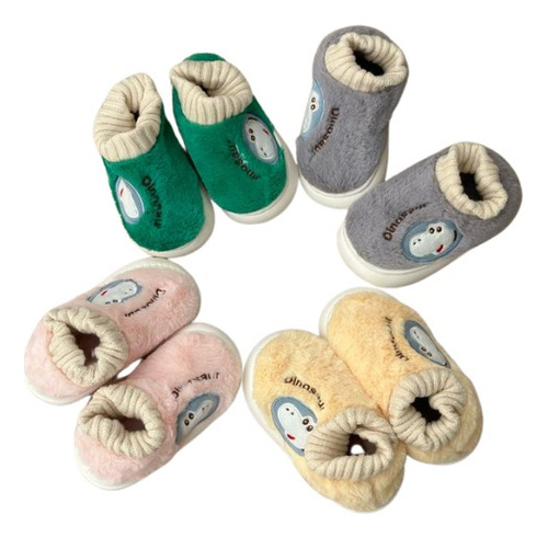 Pantufas Para Niños Dinosaurio 