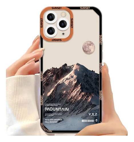 Funda De Teléfono Landscape Para iPhone 11, 13, 14, 15 Pro M