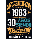 Regalo De Cumpleaños 1993 Para Hombre Mujer De 30 Años: Rega