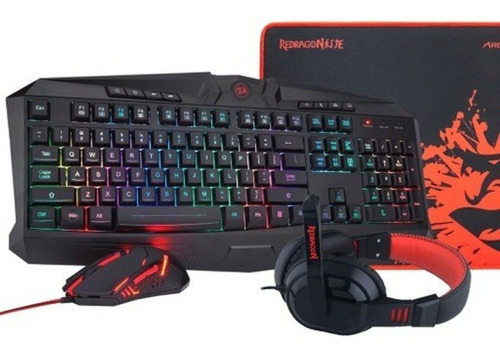 Kit Gaming Essentials S101-ba Redragon -pc-ps4-xbox One-