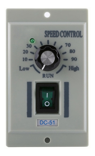 Dc 24v-90v Controlador De Velocidad Del Motor Dc Ajustable P
