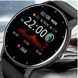 Relógio Inteligente Smartwatch Fitness Esportivo Ip68 Cor Da Pulseira Preto