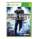 Call Of Duty World At War Xbox 360 Original Frete Grátis 