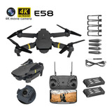 Dron 4k 2 Cámaras Wifi Control Remoto Profesional+2 Batería