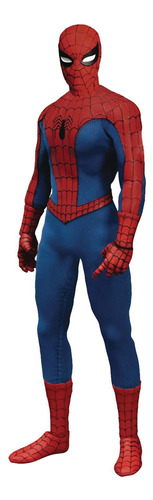 Mezco The Amazing Spider-man Action Figure One:12 Deluxe Ed.