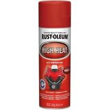 Aerosol Alta Temperatura Rojo Mate Automotive Rust Oleum 