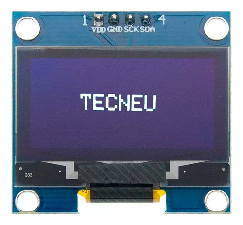 Pantalla Oled 0.96in I2c 4 Pines Arduino 128x64 Con Estuche