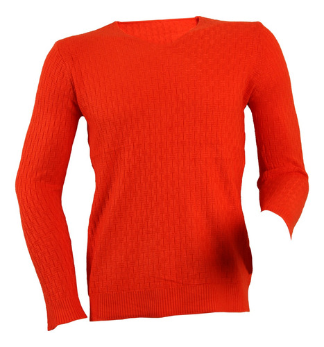 Sweater Hombre Cuello V Elasticado L-xl-xxl Gdchile