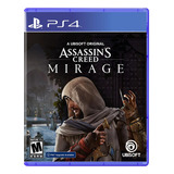 Assassins Creed Mirage Ps4 Fisico Sellado Ade Ramos