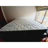 Colchón King Simmons Beautyrest  Pillow Top Usado + Base Cam